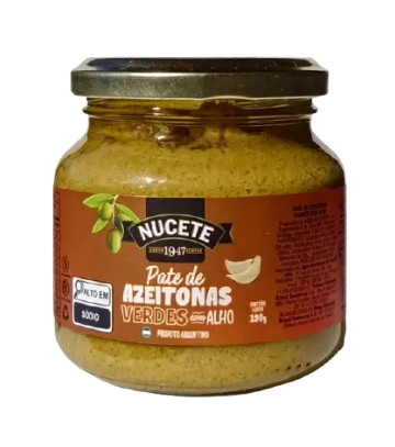 Patê de Azeitona Verde com alho